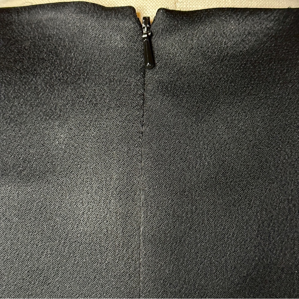 LBD Black Cocktail Dress by Andrea Polizzi for Rex Lester 10 Rhinestones - Picture 7 of 11
